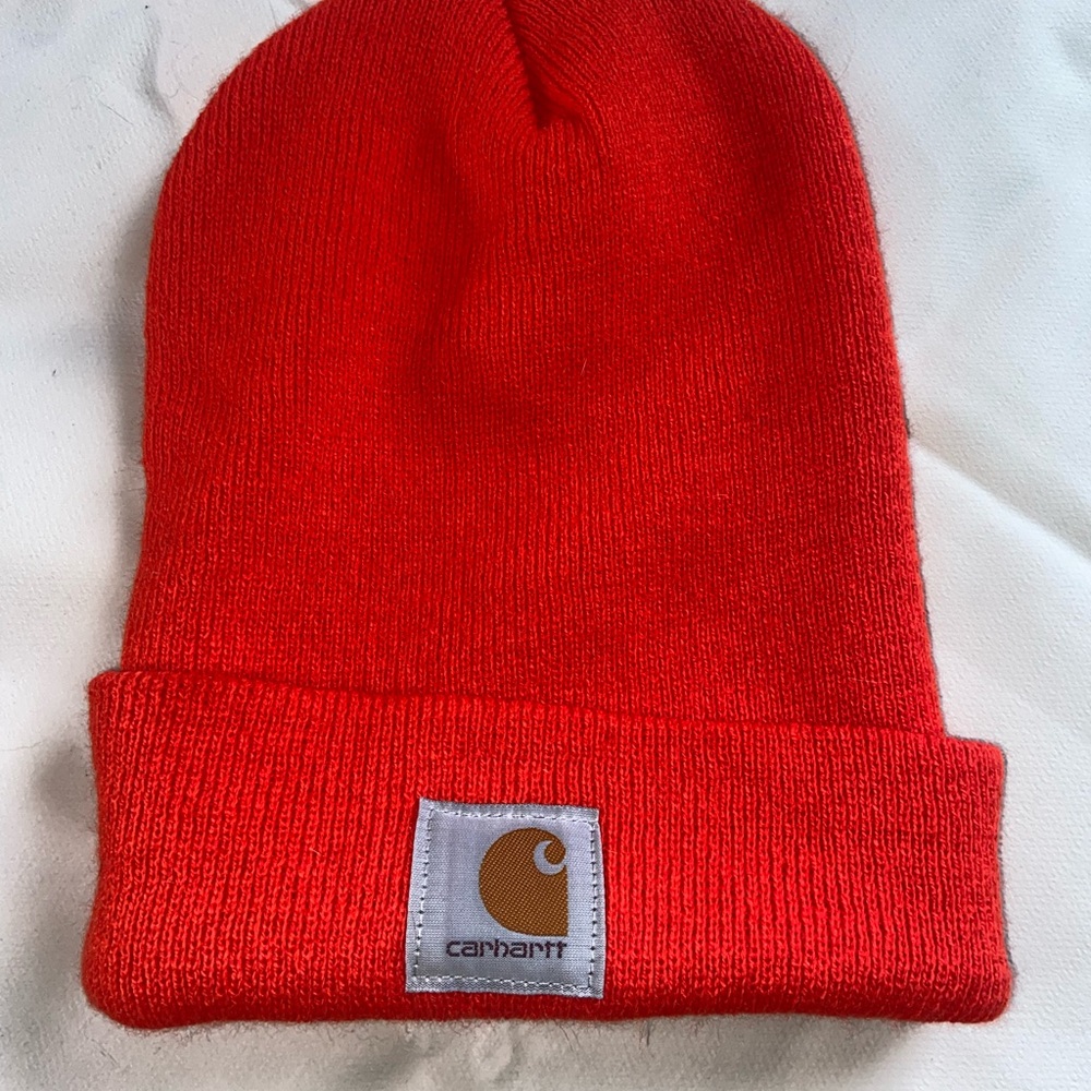 Carhartt Red Beanie NWOT